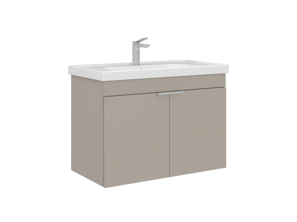 Szafka pod umywalkę „Desna 80” – 80 x 45 x 58 cm – kolor piaskowy