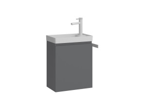 Szafka pod umywalkę „Ferla 40” – 40 x 22 x 50 cm – matowa szarość