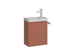Szafka pod umywalkę „Ferla 40” – 40 x 22 x 50 cm – kolor Matte Cinnamon