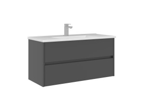 Szafka pod umywalkę „Arno 100” – 100 x 45 x 52 cm – antracyt