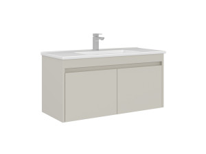 Szafka pod umywalkę „Arno 100” – 100 x 45 x 52 cm – Cashmere