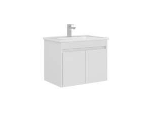 Szafka pod umywalkę „Arno 65” – 65 x 45 x 52 cm – biała