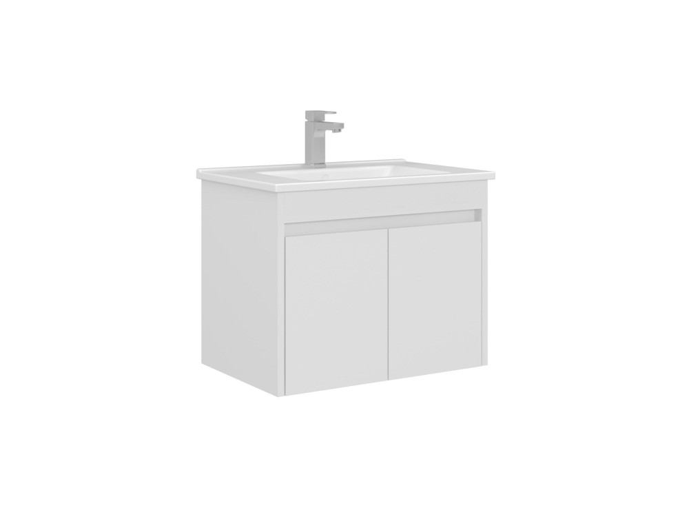 Szafka pod umywalkę „Arno 65” – 65 x 45 x 52 cm – biała