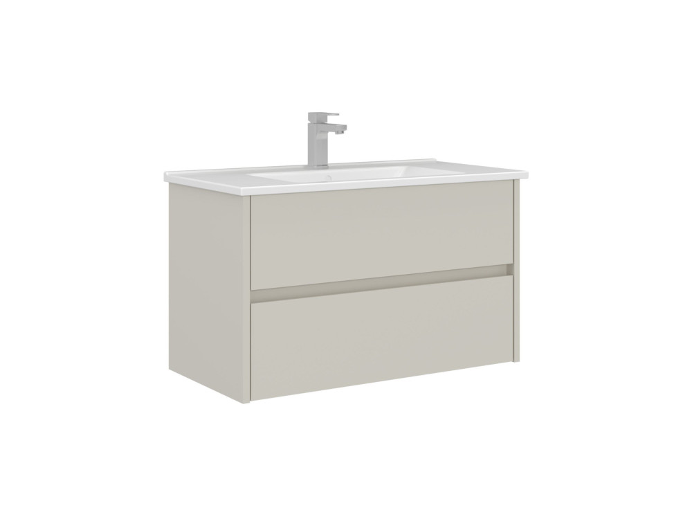 Szafka pod umywalkę „Arno 85” – 85 x 45 x 52 cm – Cashmere