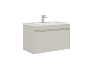 Szafka pod umywalkę „Arno 85” – 85 x 45 x 52 cm – Cashmere