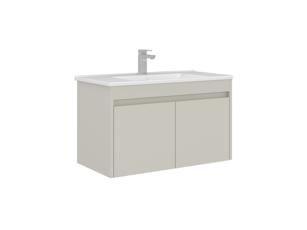 Szafka pod umywalkę „Arno 85” – 85 x 45 x 52 cm – Cashmere