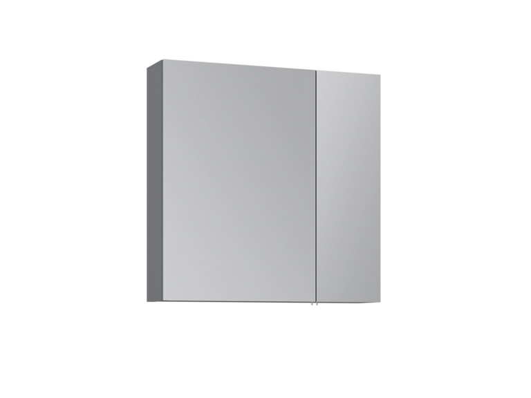 Szafka łazienkowa z lustrem „Nuvola 60 v2” – 66 x 16 x 60 cm – szara