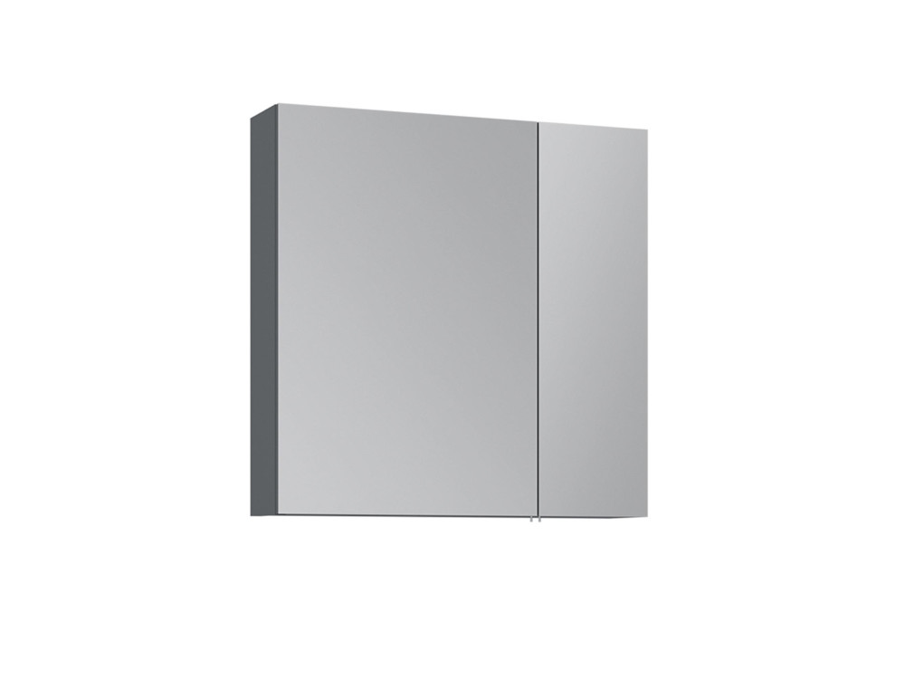 Szafka łazienkowa z lustrem „Nuvola 60 v2” – 66 x 16 x 60 cm – antracyt