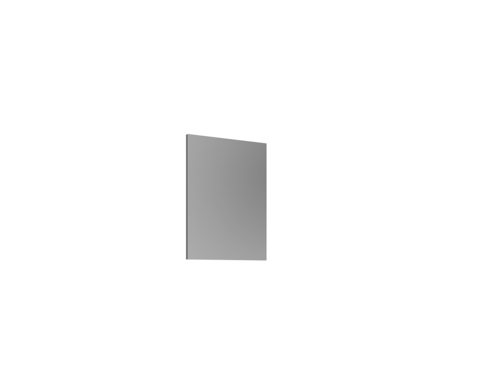 Dekoracyjne lustro drewniane „Desna 50” – 55 x 2 x 64 cm – przezroczyste