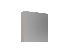Szafka łazienkowa z lustrem „Desna 60” – 60 x 16 x 66 cm – kolor piaskowy