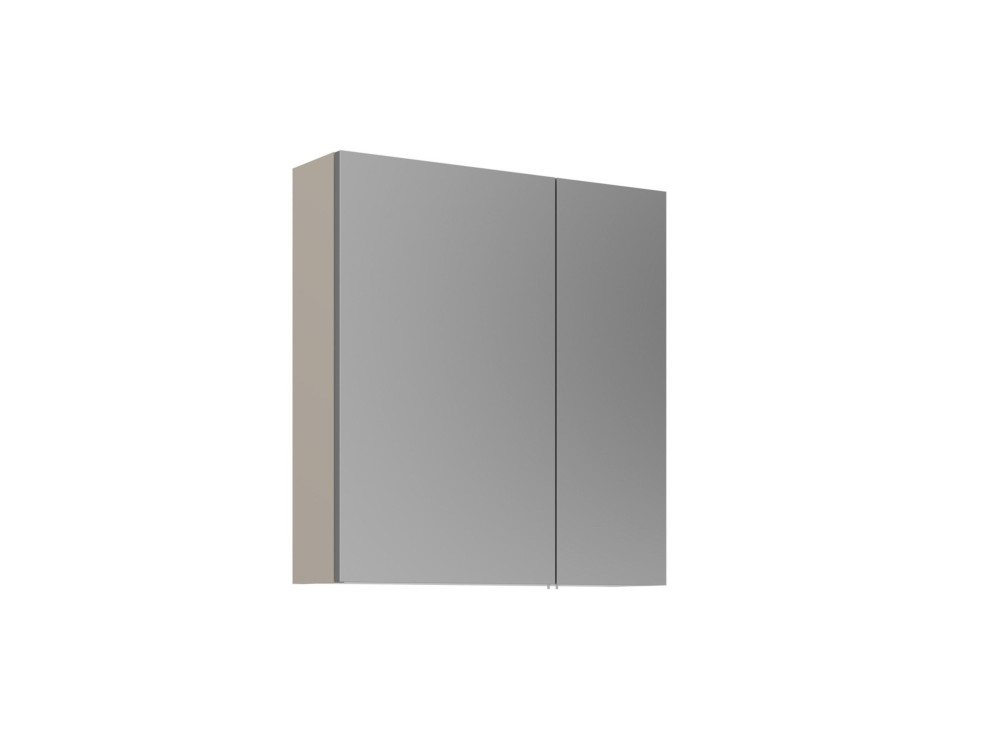 Szafka łazienkowa z lustrem „Desna 60” – 60 x 16 x 66 cm – kolor piaskowy