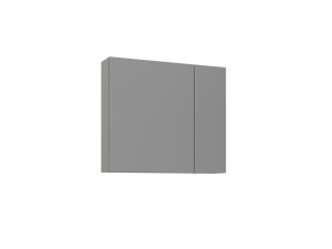 Szafka łazienkowa z lustrem „Bari 80” – 75 x 16 x 66 cm – matowy kolor kaszmiru