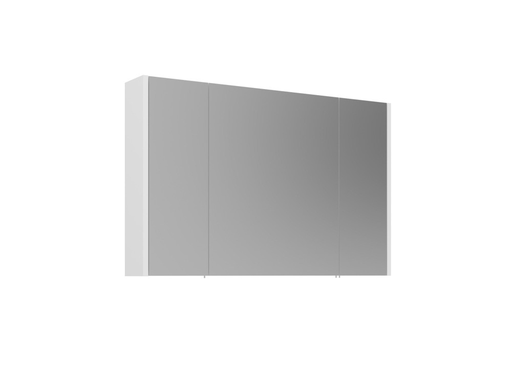 Szafka łazienkowa z lustrem „Arno 100” – 100 x 16 x 66 cm – biała