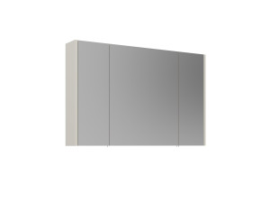 Szafka łazienkowa z lustrem „Arno 100” – 100 x 16 x 66 cm – Cashmere