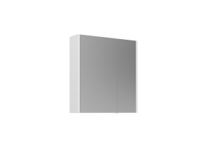 Szafka łazienkowa z lustrem „Arno 60” – 60 x 16 x 66 cm – biała