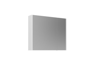 Szafka łazienkowa z lustrem „Arno 80” – 79 x 16 x 66 cm – biała