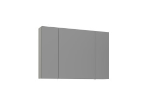 Szafka łazienkowa z lustrem „Bari 100” – 97 x 16 x 66 cm – matowy kolor kaszmir