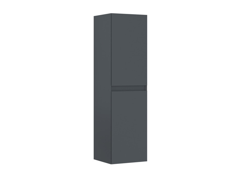 Szafka łazienkowa „Nest 40 v2” – 40 x 32 x 138 cm – matowy antracyt