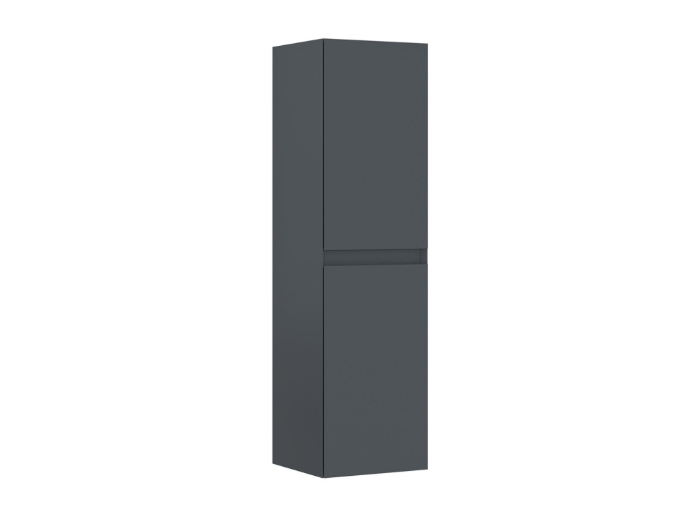 Szafka łazienkowa „Nest 40 v2” – 40 x 32 x 138 cm – matowy antracyt
