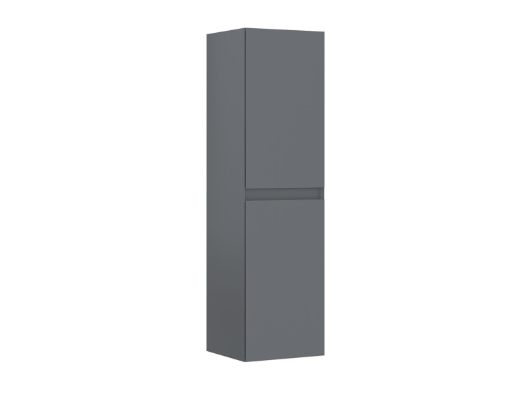 Szafka łazienkowa „Nest 40 v2” – 40 x 32 x 138 cm – matowa szarość