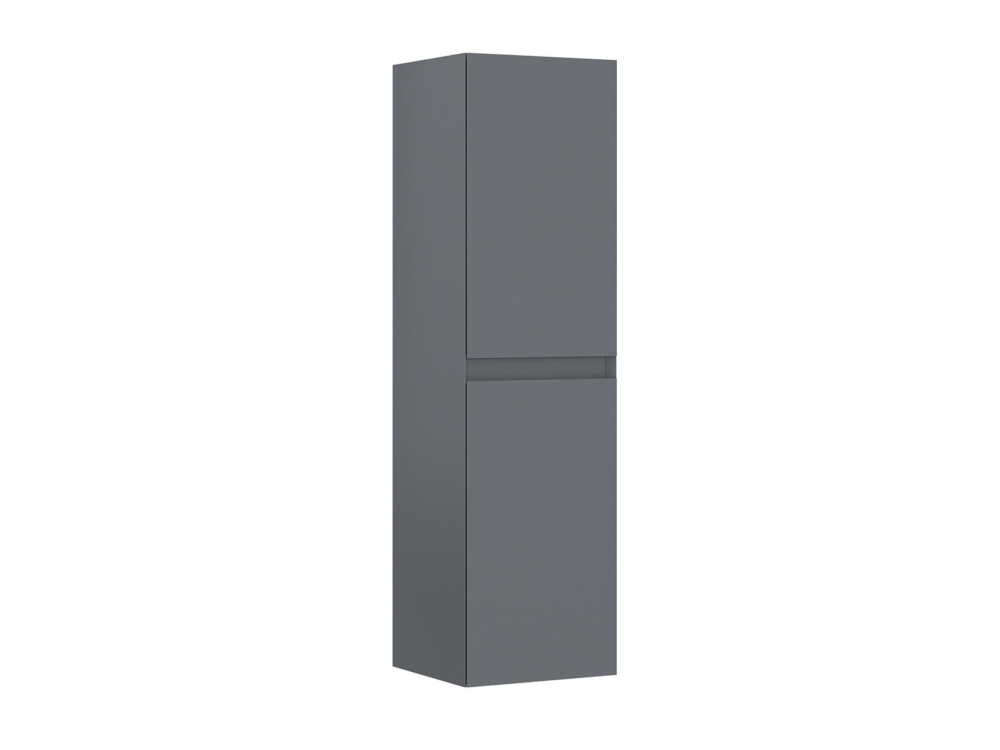 Szafka łazienkowa „Nest 40 v2” – 40 x 32 x 138 cm – matowa szarość
