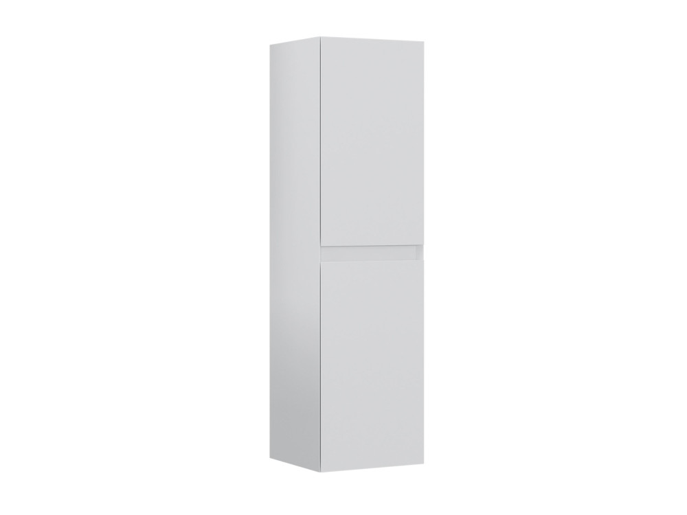 Szafka łazienkowa „Nest 40 v2” – 40 x 32 x 138 cm – matowa biel