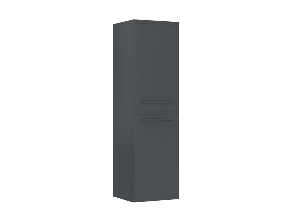 Szafka łazienkowa „Nuvola 40 v3” – 40 x 32 x 138 cm – antracyt