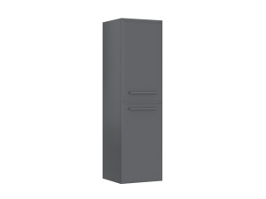 Szafka łazienkowa „Nuvola 40 v3” – 40 x 32 x 138 cm – szara