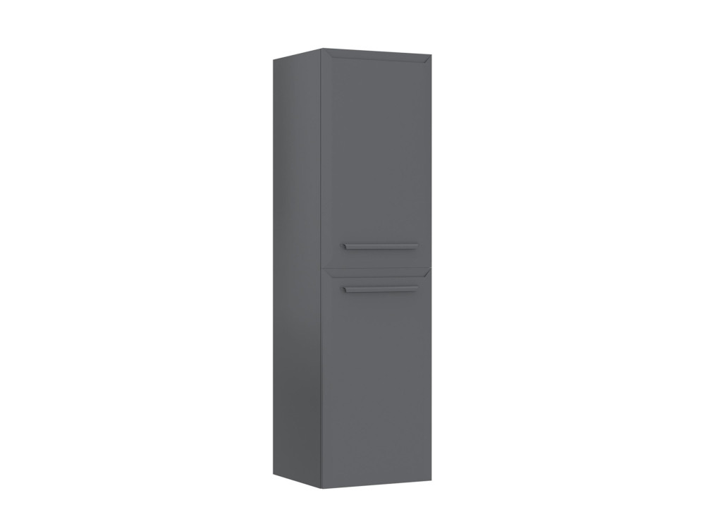 Szafka łazienkowa „Nuvola 40 v3” – 40 x 32 x 138 cm – szara