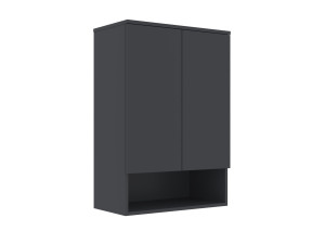 Szafka łazienkowa „Bosco Lume 70” – 70 x 36 x 100 cm – matowy antracyt