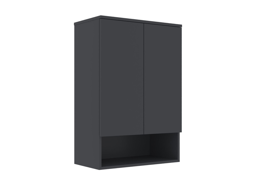 Szafka łazienkowa „Bosco Lume 70” – 70 x 36 x 100 cm – matowy antracyt