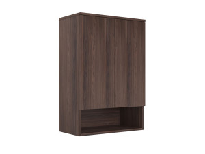 Szafka łazienkowa „Bosco Lume 70” – 70 x 36 x 100 cm – ciemny orzech