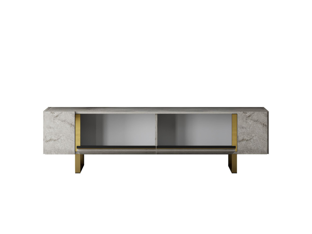 Drewniana podstawa pod telewizor "Yildiz" - 180 x 30 x 50 cm - TravertinOr