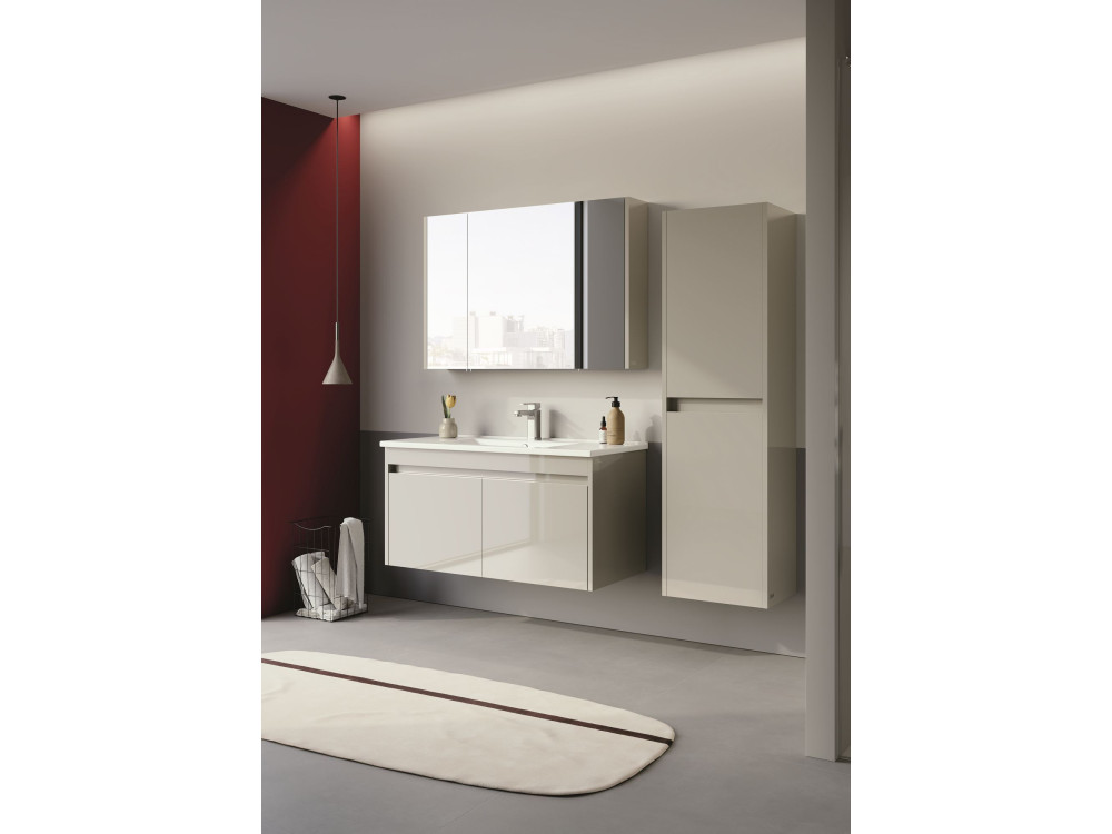 Szafka pod umywalkę „Arno 100” – 100 x 45 x 52 cm – Cashmere