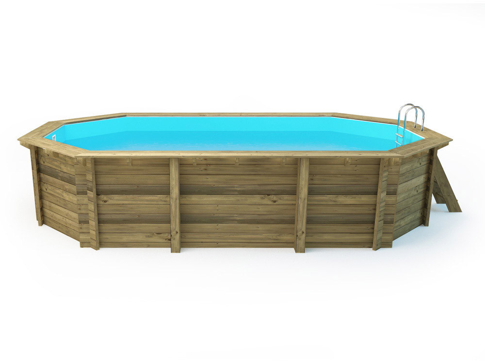 Basen drewniany " Palma " - 7,57 x 4,07 x 1,31 m