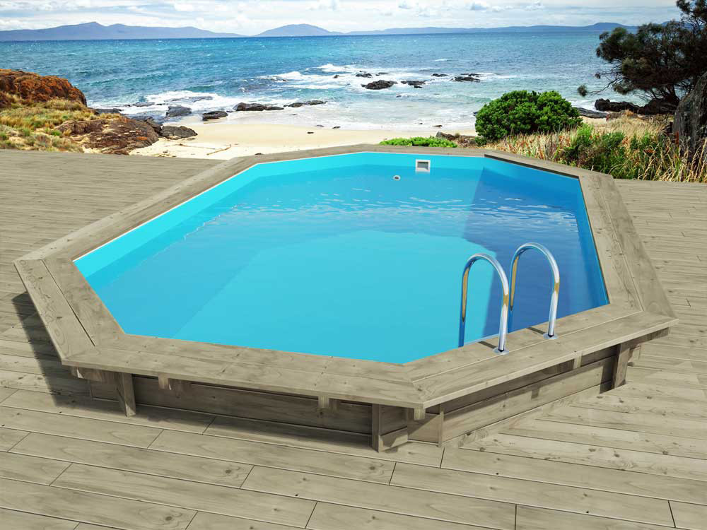 Drewniany basen "Florida 145" - 6,57 x 4,57 x 1,45 m