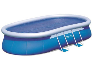 Plandeka słoneczna owalna "Steel Pro" - 4.75 x 3.20 m