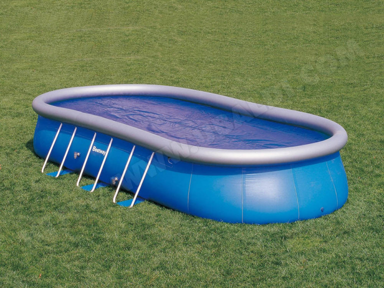 Plandeka słoneczna owalna "Steel Pro" - 6.45 x 3.30 m