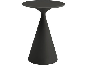 Stół ogrodowy bistro ⌀80 cm "Néora" - Czarny