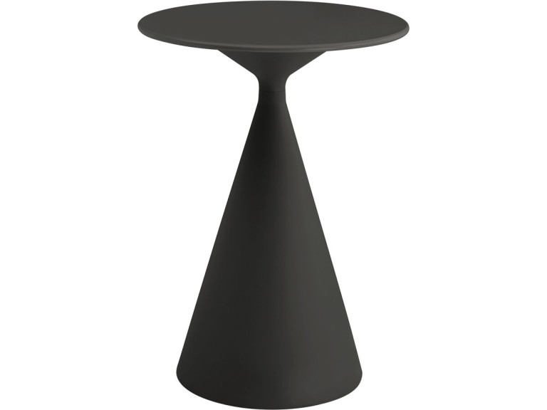 Stół ogrodowy bistro ⌀80 cm "Néora" - Czarny