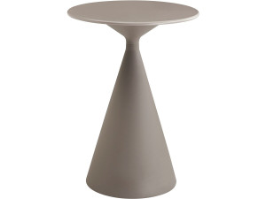 Stół ogrodowy bistro ⌀80 cm "Néora" - Taupe