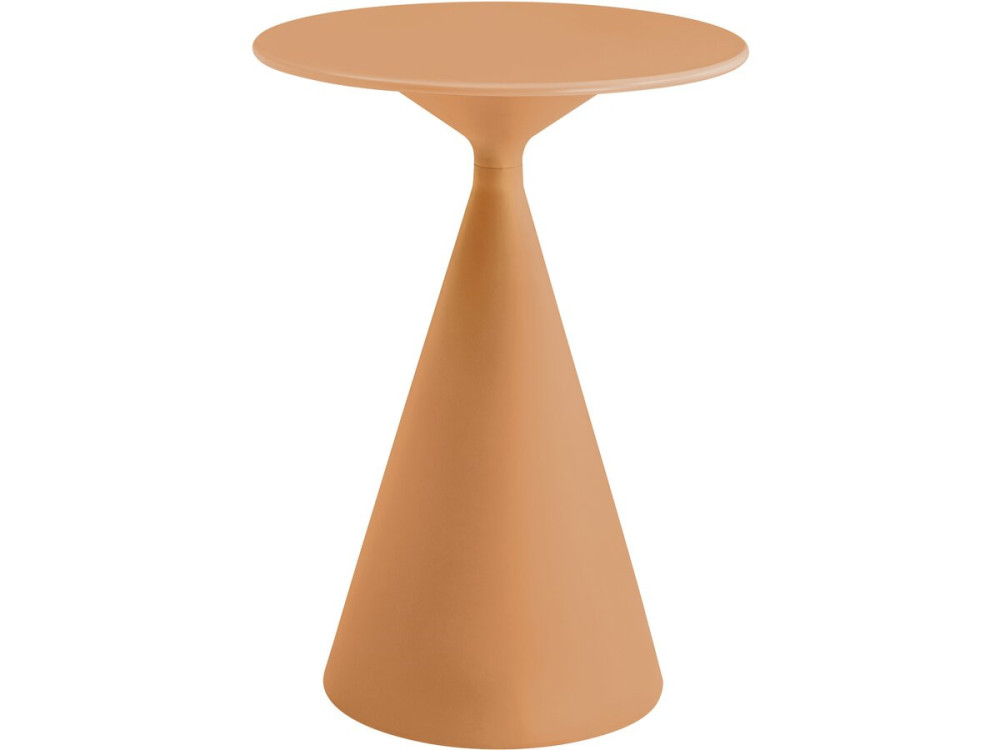 Stół ogrodowy bistro ⌀80 cm "Néora" - Pomarańczowy
