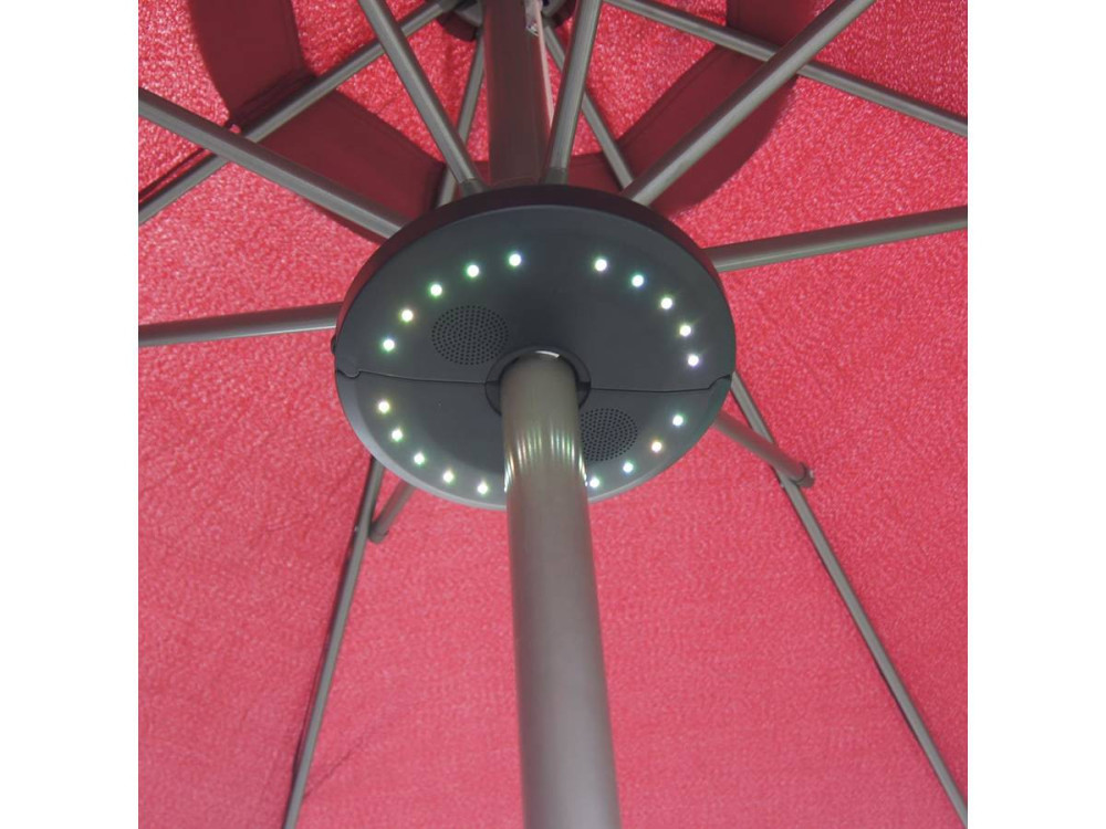Oświetlenie ogrodowe „Umbrella” - Głośnik w kształcie obręczy - Ø20 x wys. 3 cm