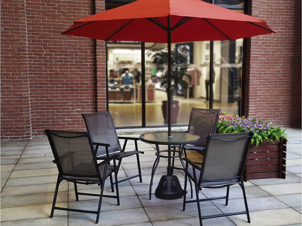 Podstawa grzewcza pod parasol "Colas" - Czarna