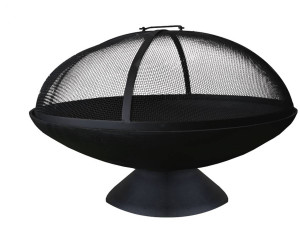 Kocioł żeliwny z dzwonkiem "Junto" - Ø 58 x 38 cm - Czarny