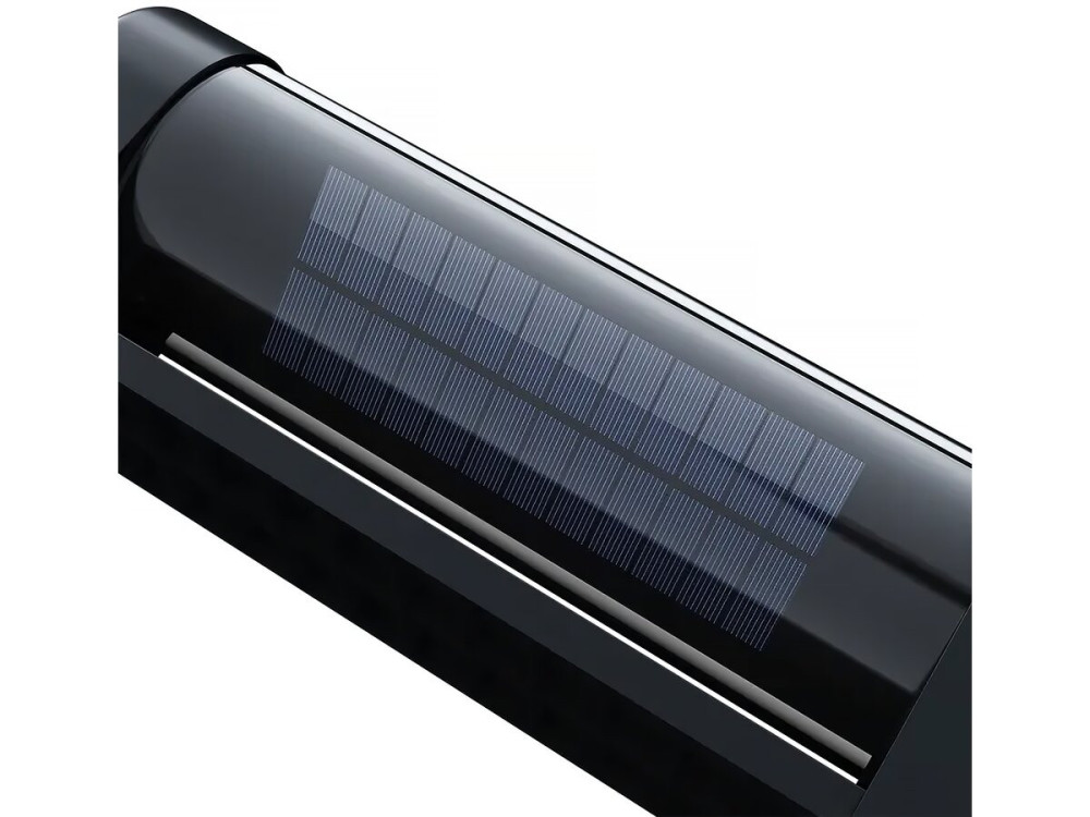 Booster " Loma " solarna i ładowalna lampa ścienna od 150 do 900 lumenów - czarna