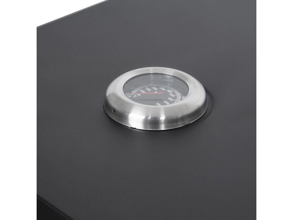 Piec do pizzy z grillem "Pizzello" - 40 x 35 x 28 cm - Czarny