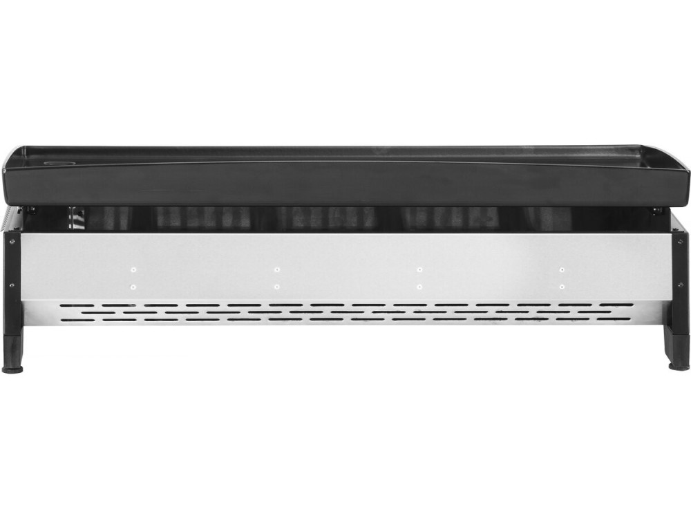 Plancha gazowa 4 palniki "Jolly" - 10 Kw - Szara