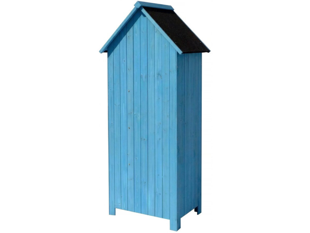 Szafa ogrodowa "Cabanon" - 77 x 54.5 x 179 cm - Błękitna
