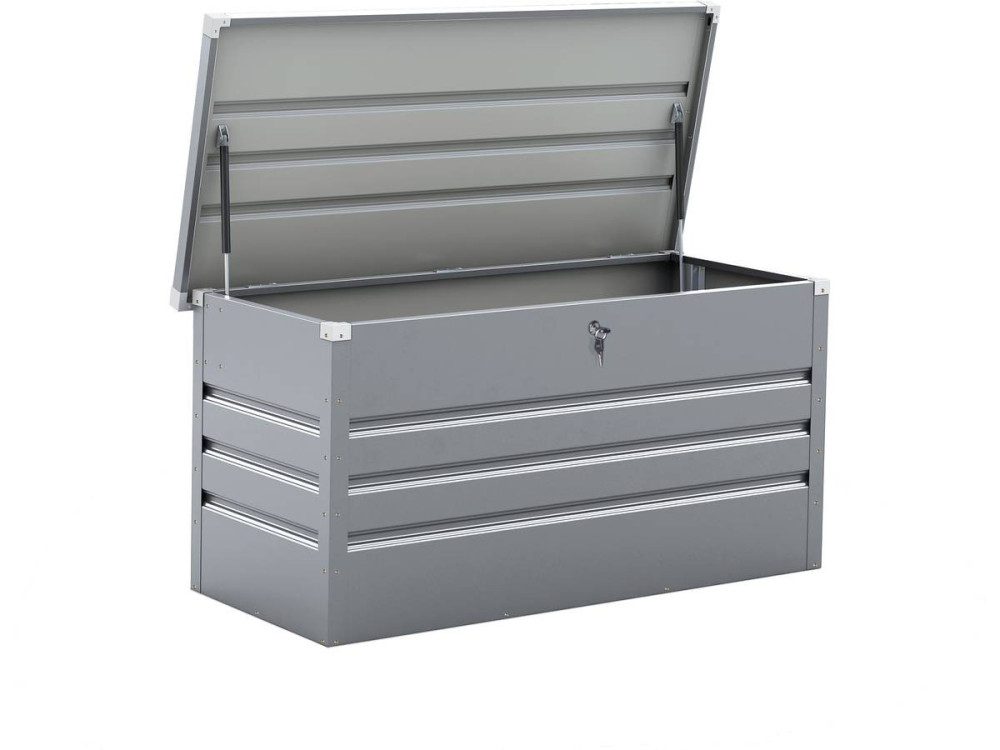 Skrzynia metalowa "Store" - 480L - Srebrna